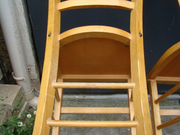 Paire de chaises bistrot anciennes