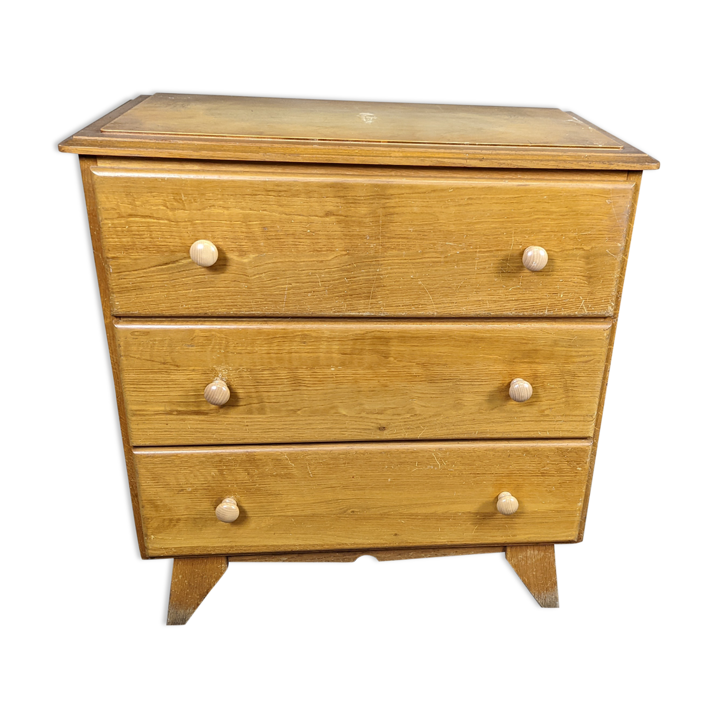 Scandinavian compass foot dresser