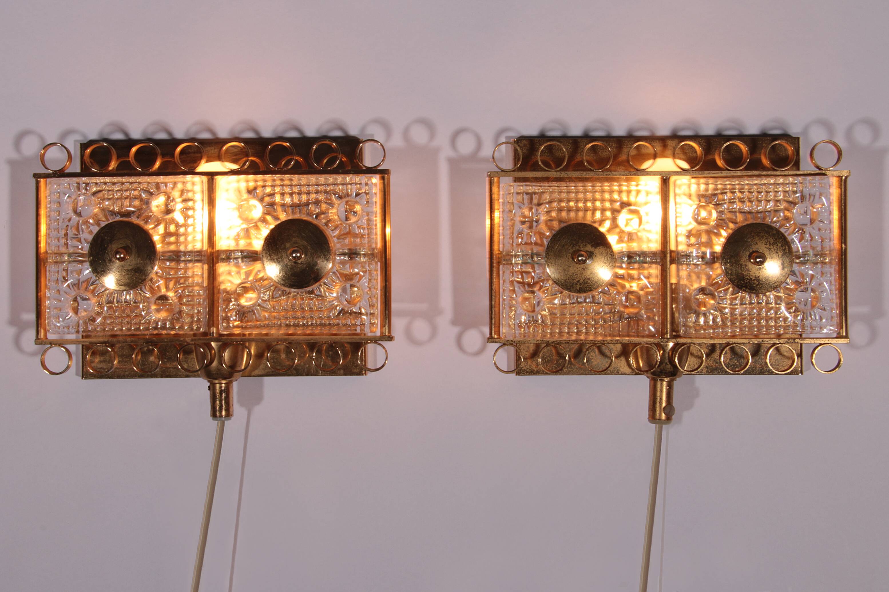 Wall Sconces by Carl Fagerlund made by Mpr Denmark,1960