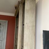 Solid wood bookcase