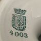 Compotier dish St Amand circa 1920