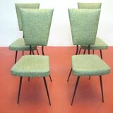 set of 4 chairs 1960
