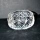 Saint-Louis bowl with whipped cream in cut crystal, signed.