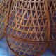 Relux Italy wicker flower pendant light