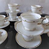 12 Limoges Haviland porcelain coffee cups