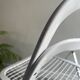 Vintage white folding chair Cidue