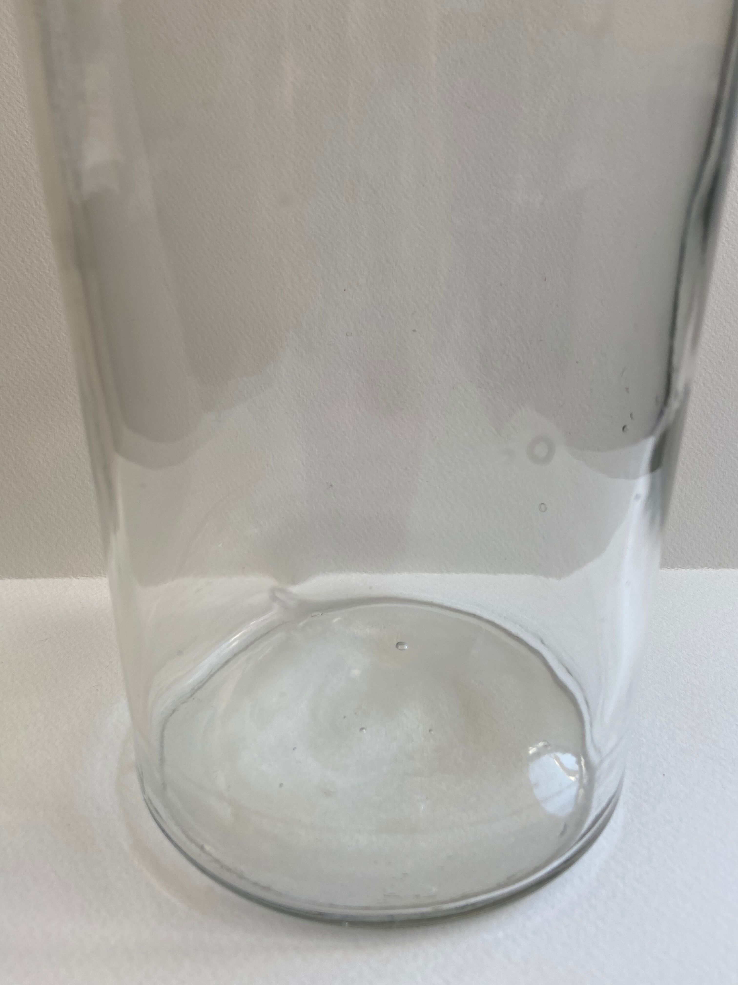 Glass apothecary jar