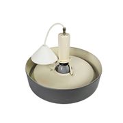 Anvia Almelo - J. Hoogervorst - "modèle 4017" - Lampe suspendue Ufo - anthracite