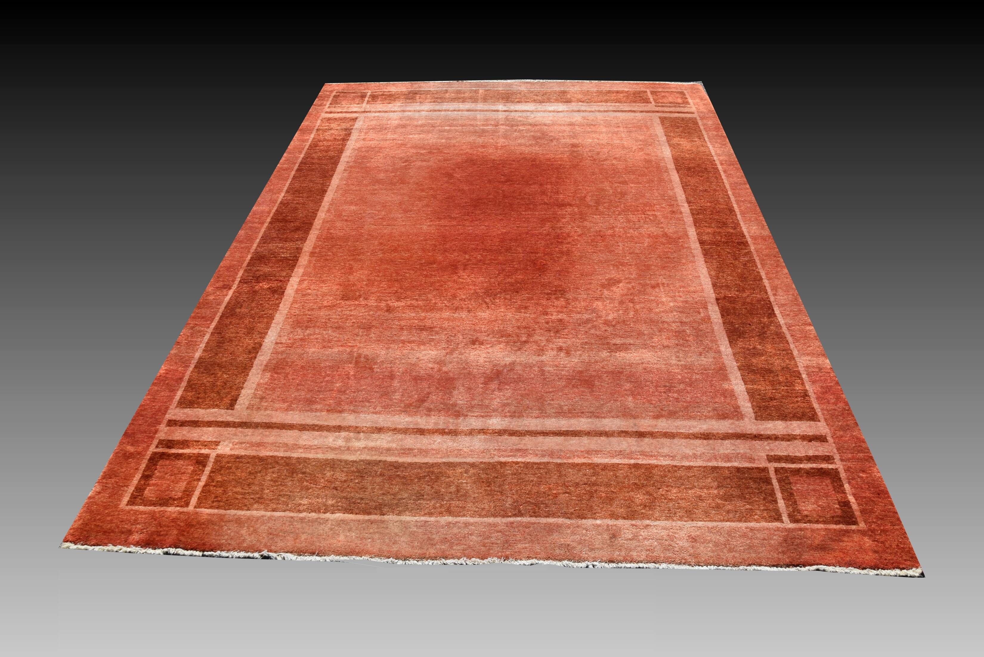 Handmade ziegler oriental rug - 2.46 x 3.52 metres