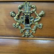 17th century cherry wood 3-drawer chest of drawers