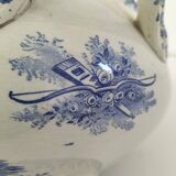 Antique FF Pexonnes soup tureen – “Birds” model