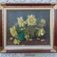 Leopoldo Santa Maria de Obregon Bouquet of roses Table