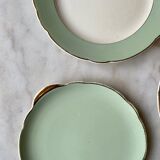 Trio of water green dishes