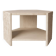 Table d'appoint hexagonale en travertin de Claude Berraldacci, France