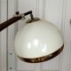 Important Lampadaire Arc Réglable, marbre, laiton, Italie, Circa 1970