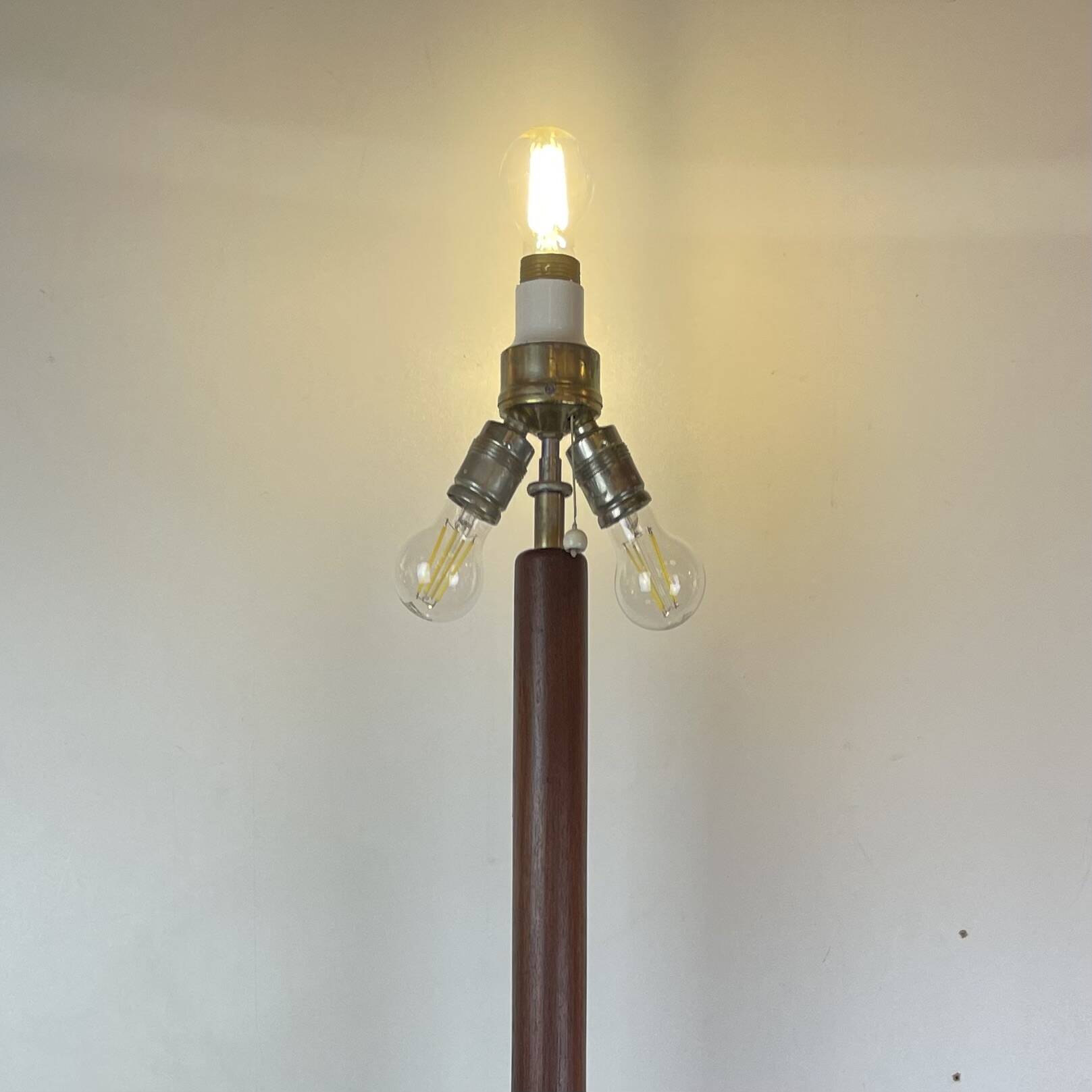 Mid-Century Teak Floor Lamp by Kirk, Denmark, 1960s