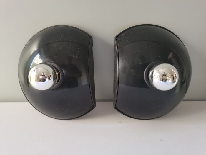 Pair of Italian design wall lamps T. Cimini for Lumina - "Emi"