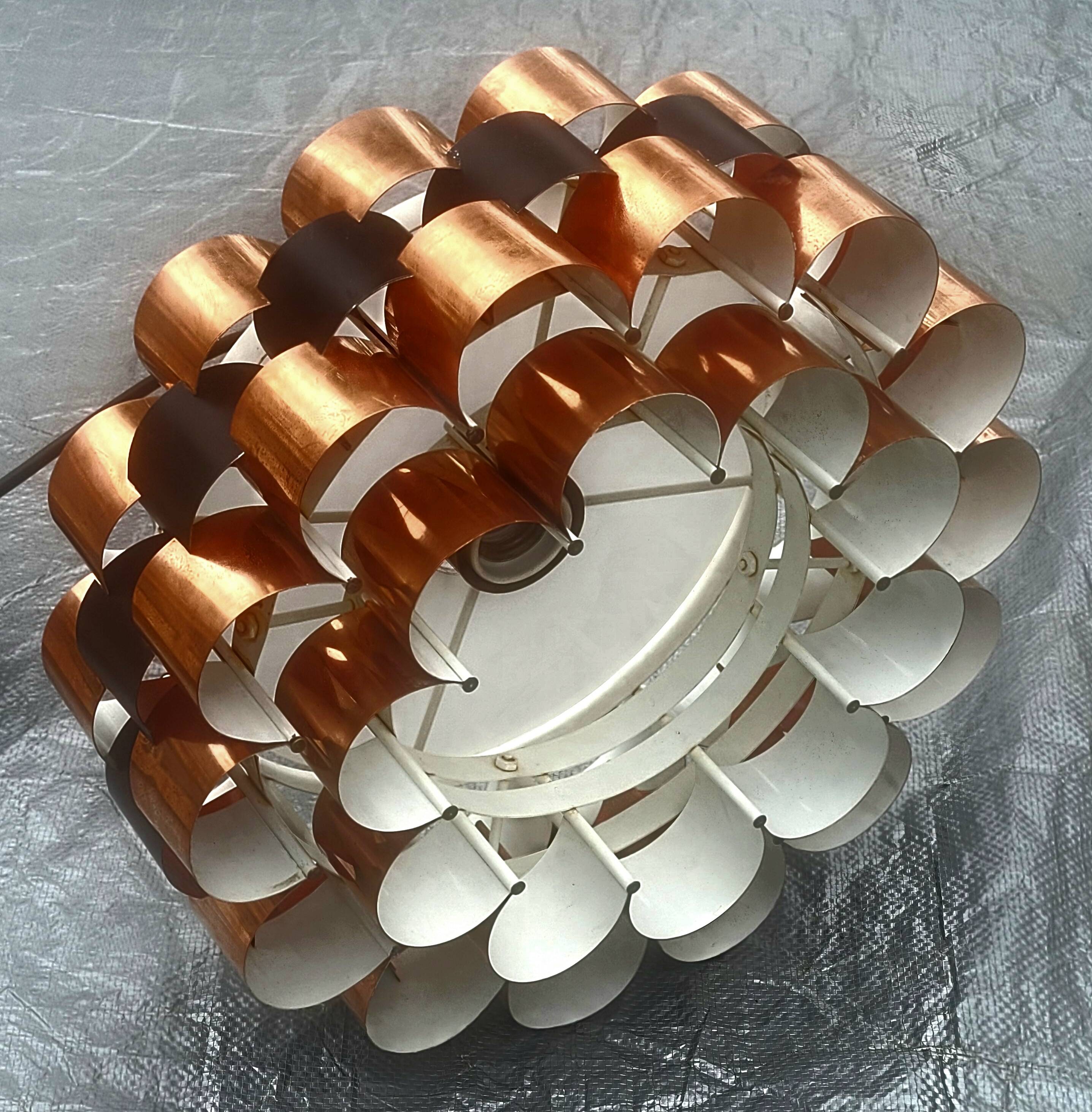 Scandinavian pendant lamp by Werner Shou, circa 1970