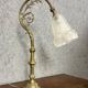 Degué: 1880s gilt bronze desk lamp