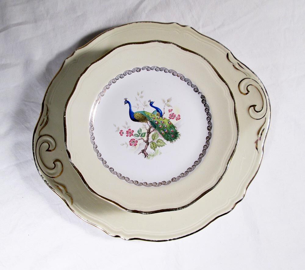 Dish and plates l'Amandinoise