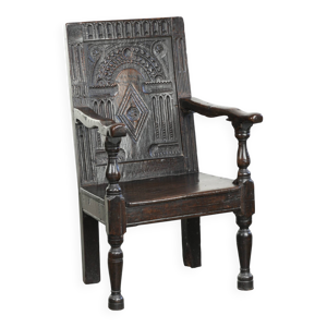 chaise en chêne anglais