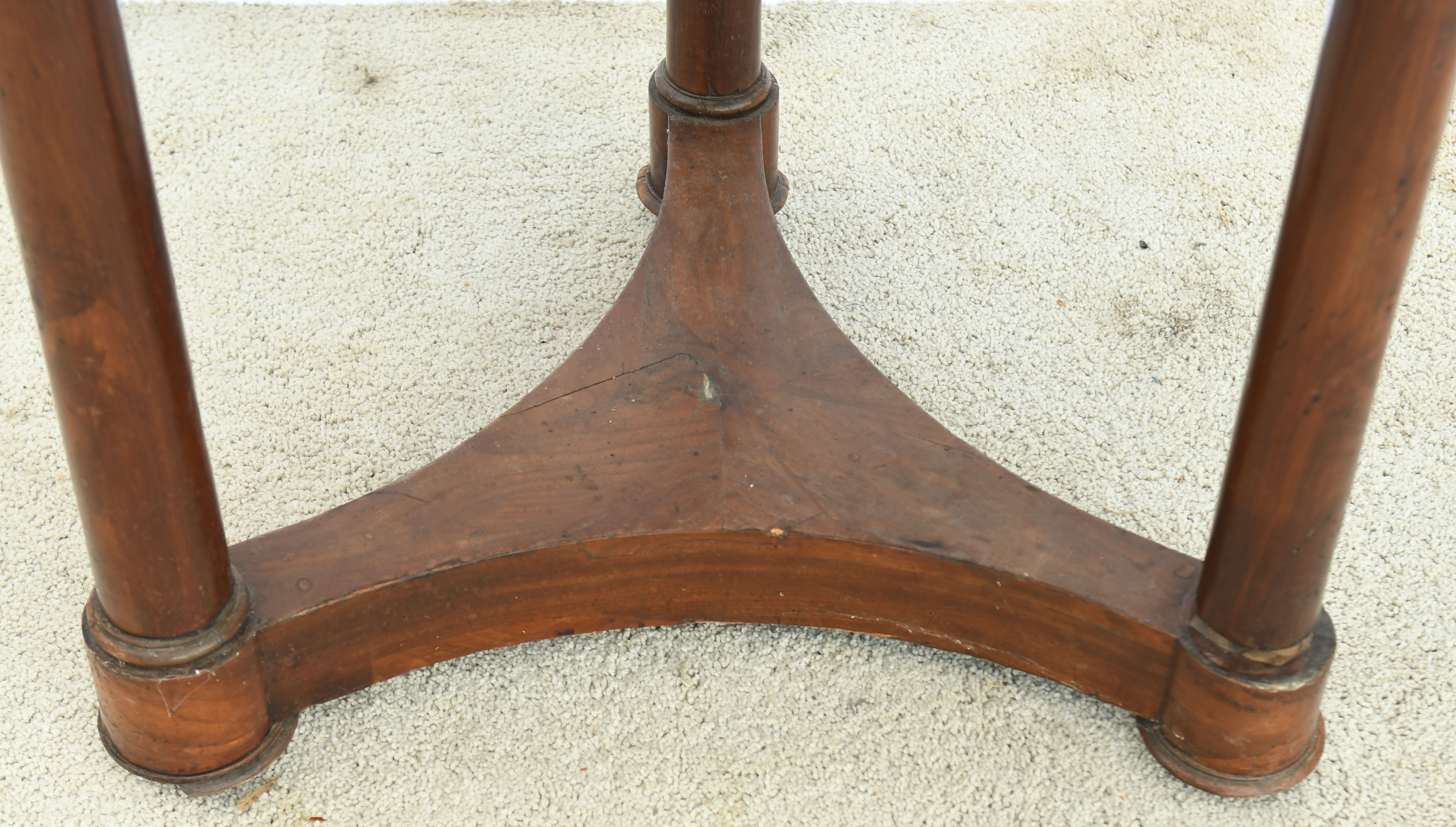 Empire pedestal table