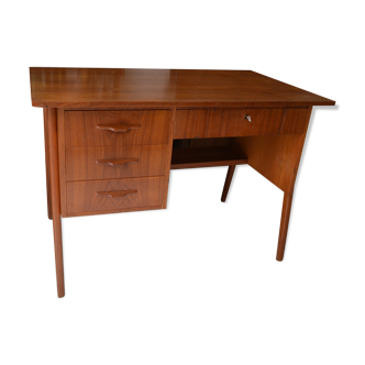 Scandinavian office 60s teak foot compass