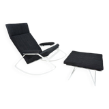 William Plunkett Reigate Rocking Chair & Matching Footrest Designed In 1968