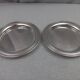 CHRISTOFLE ALBI MODEL - 2 BOTTLE COAT CARAFE BREAD PLATE SILVER METAL TBE