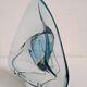 XL fruit bowl or pocket emptier in Murano glass, Italy circa 1970