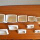 Lot de pots à épices en porcelaine Céranord