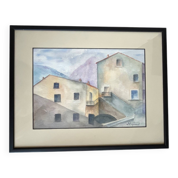 Painting: Watercolor - landscape