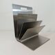 Stainless steel magazine rack by Xavier Féal for Inox Industrie 1970s