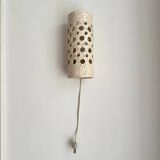 Danish chamotte wall sconce, 1960s