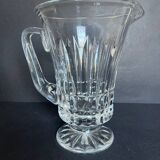 Broc pitcher in cut crystal