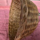 Old round bread basket