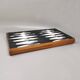 1980s Gorgeous Piero Fornasetti Backgammon in Excellent condition. Made in
