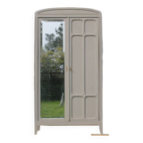 Vintage Parisian upholstered wardrobe