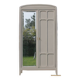 Armoire parisienne vintage tapissée