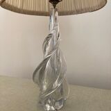 Blown glass lamp