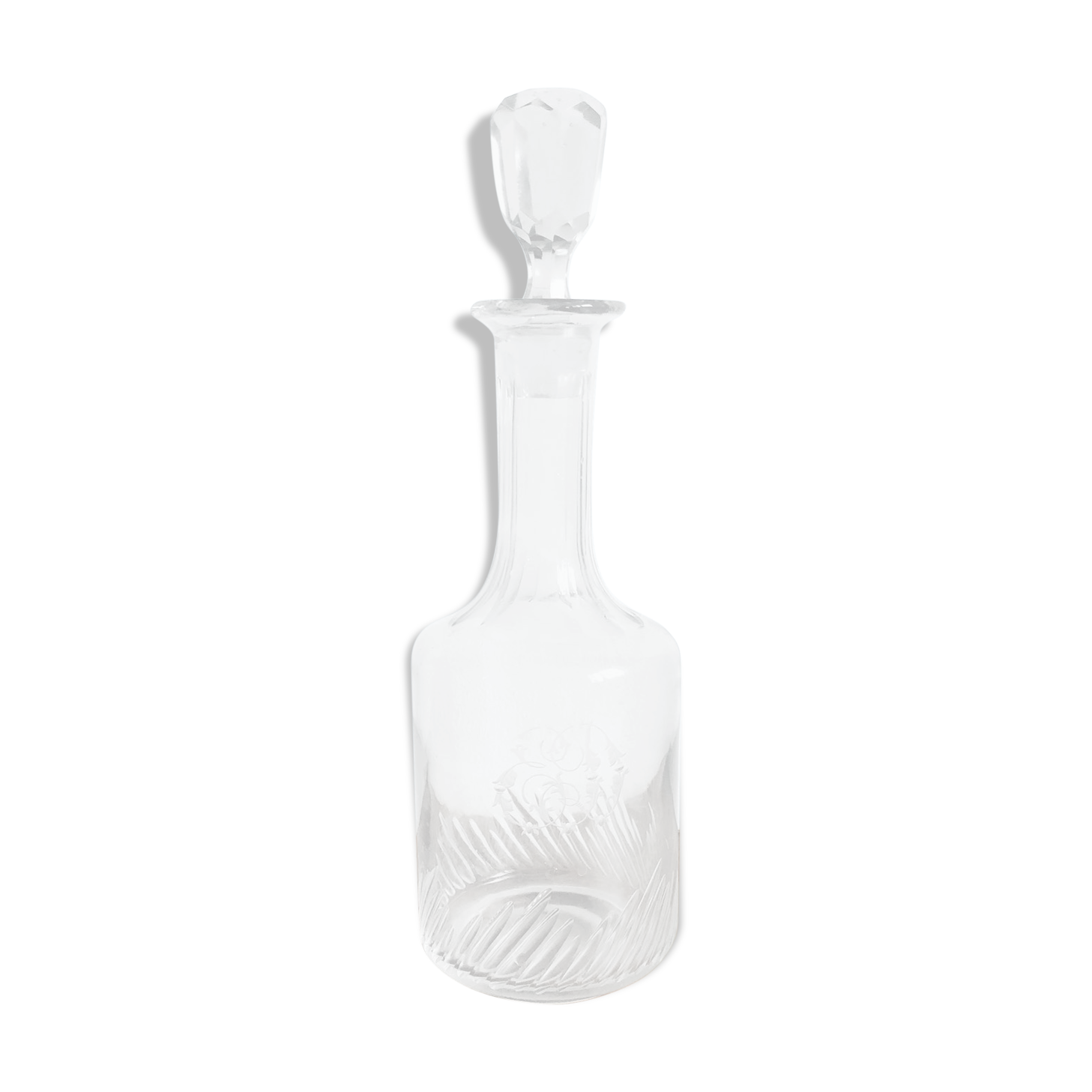 Engraved carafe