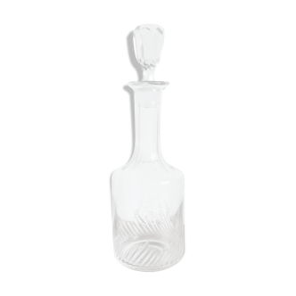 Carafe gravée