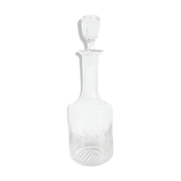 Engraved carafe