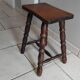 Vintage wooden stool