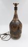 Ceramic lamp base signed jc courjault keraluc in quimper circa 1970