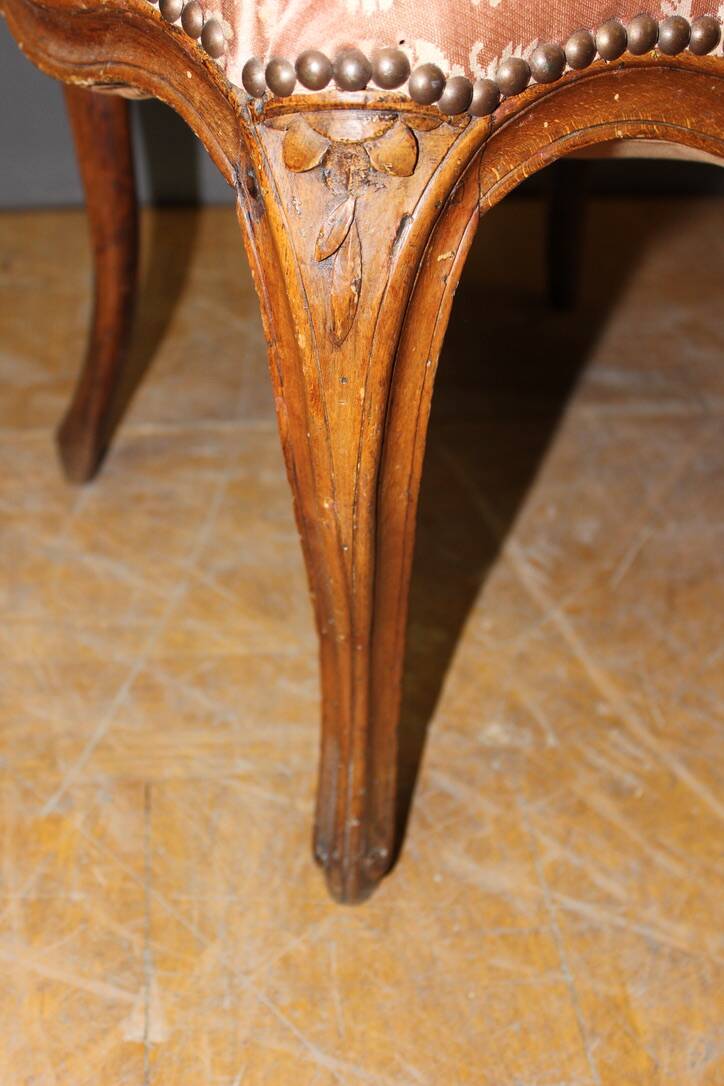 Louis XV Period Armchair In Beech XVIII