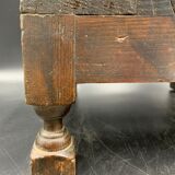 Coffee table carved from a rosette, Pakistan, Swat Valley