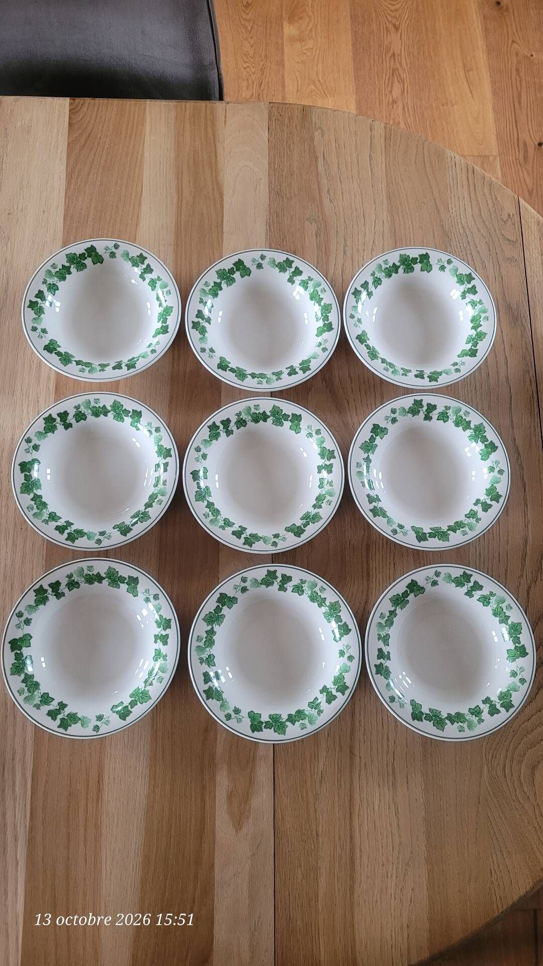 9 deep plates (Luciano)