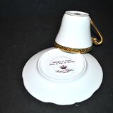 Tasse à café vintage en porcelaine de Limoges Royal Chapus, 1970