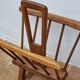 Vintage solid wood magazine rack, 1960s, Scandinavian style